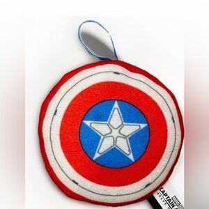 Captain America Shield Plush Toy Marvel Studios Brave New World Shield Keychain